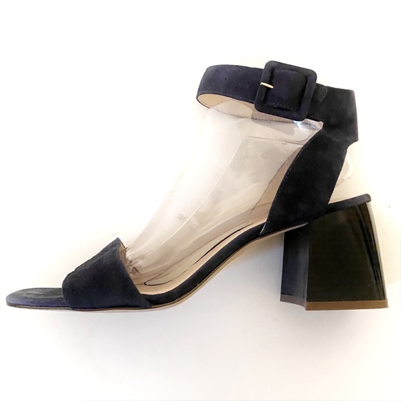 Louise et Cie, Kaden Suede and Leather Block Heel sandal - Picture 1 of 7